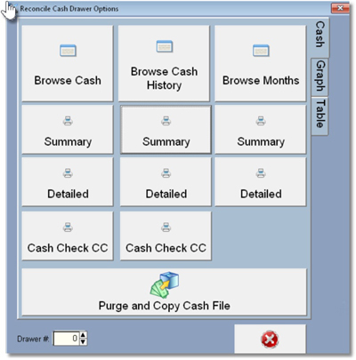 Repair order end of day screen
